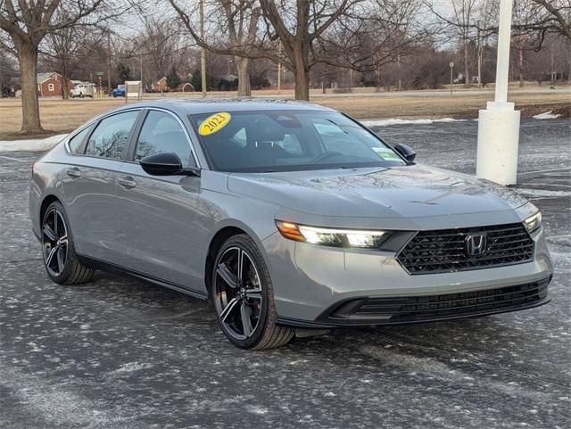 used 2023 Honda Accord Hybrid car, priced at $27,286