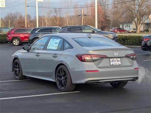 new 2025 Honda Civic car, priced at $27,800