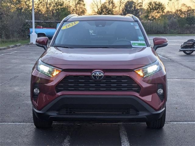 used 2021 Toyota RAV4 car, priced at $26,887