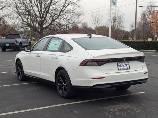 new 2025 Honda Accord car, priced at $32,110