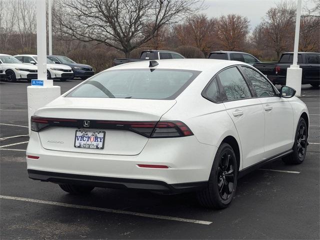 new 2025 Honda Accord car, priced at $32,110