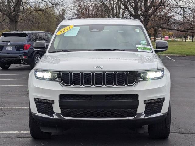 used 2021 Jeep Grand Cherokee L car, priced at $31,489