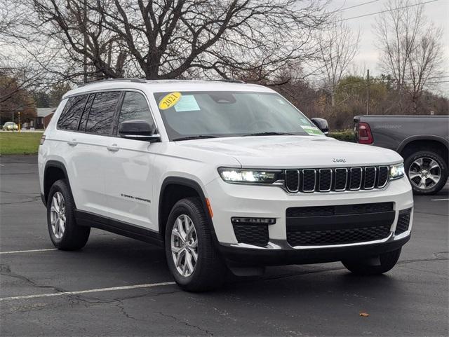 used 2021 Jeep Grand Cherokee L car, priced at $31,489