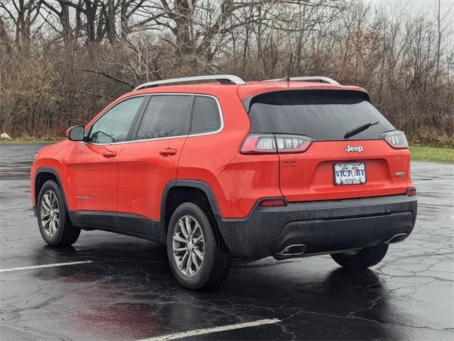 used 2021 Jeep Cherokee car, priced at $19,280