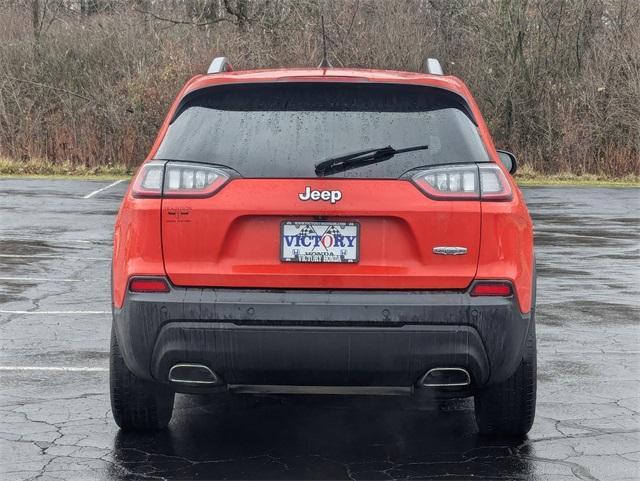 used 2021 Jeep Cherokee car, priced at $19,280