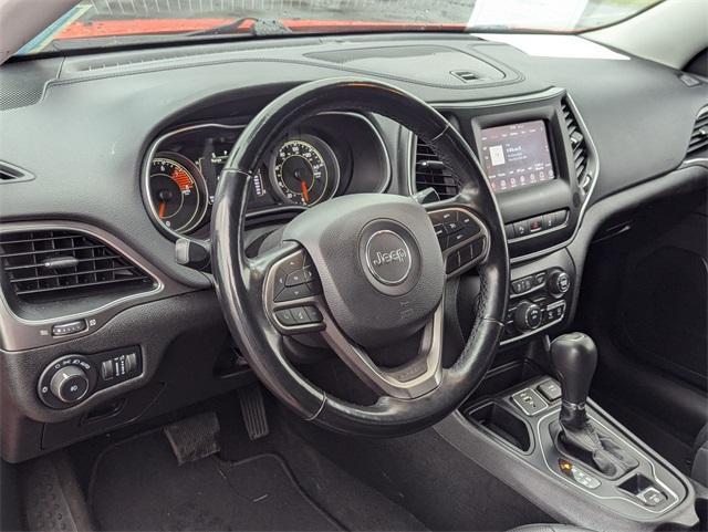 used 2021 Jeep Cherokee car, priced at $19,280