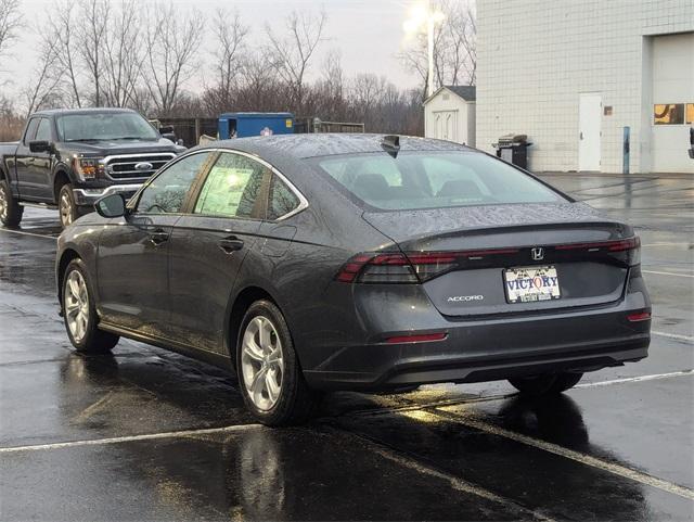 new 2025 Honda Accord car, priced at $29,390