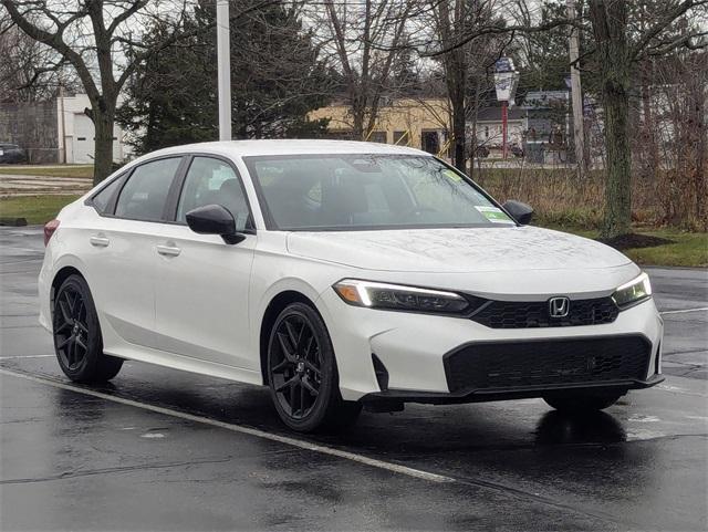 new 2025 Honda Civic car, priced at $27,800