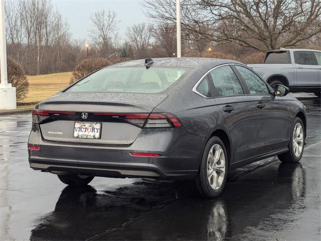 new 2025 Honda Accord car, priced at $29,390