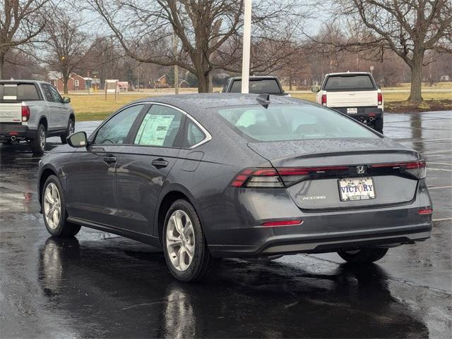 new 2025 Honda Accord car, priced at $29,390