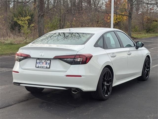 new 2025 Honda Civic car, priced at $27,800