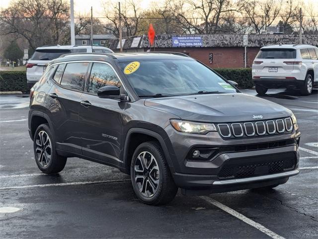 used 2022 Jeep Compass car, priced at $21,131