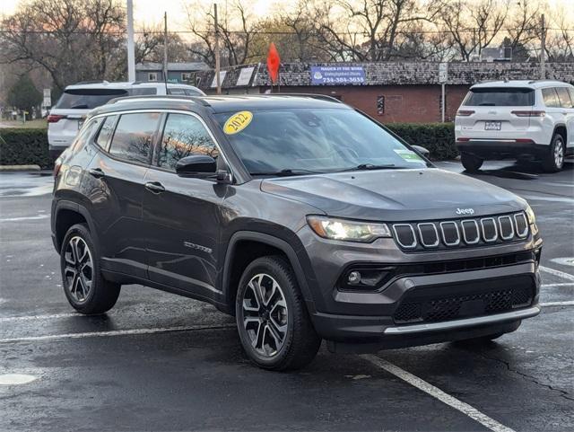 used 2022 Jeep Compass car, priced at $21,895