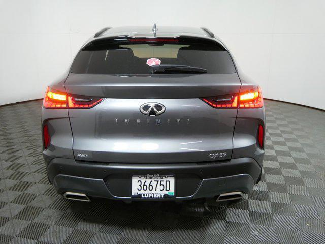 new 2025 INFINITI QX55 car, priced at $56,270