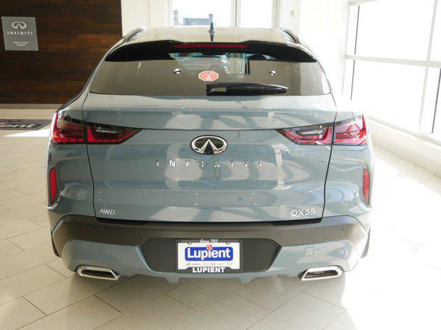 new 2025 INFINITI QX55 car, priced at $51,780