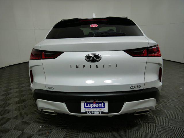 new 2025 INFINITI QX55 car, priced at $58,080