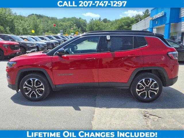 used 2023 Jeep Compass car, priced at $23,250