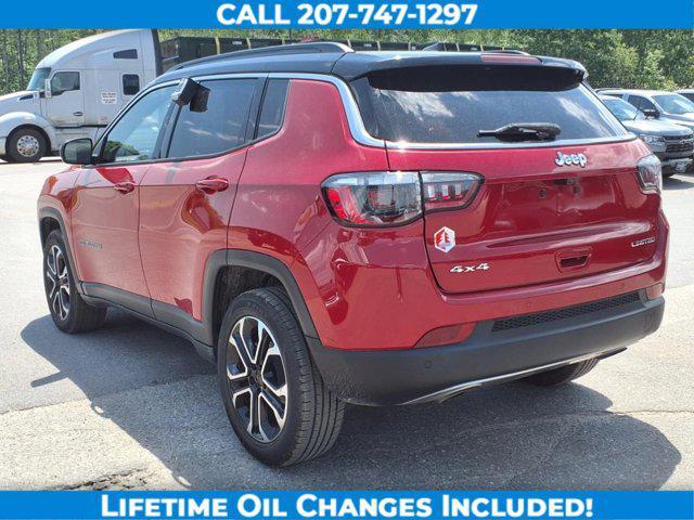 used 2023 Jeep Compass car, priced at $23,250