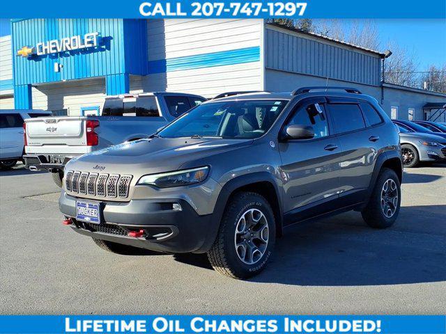 used 2021 Jeep Cherokee car, priced at $23,250
