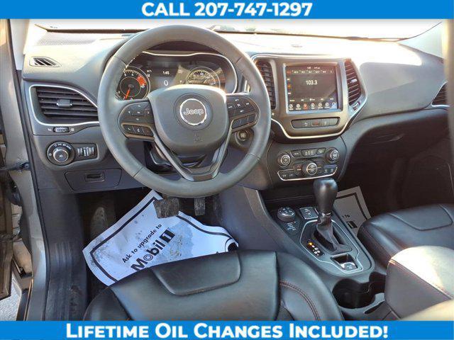 used 2021 Jeep Cherokee car, priced at $23,250