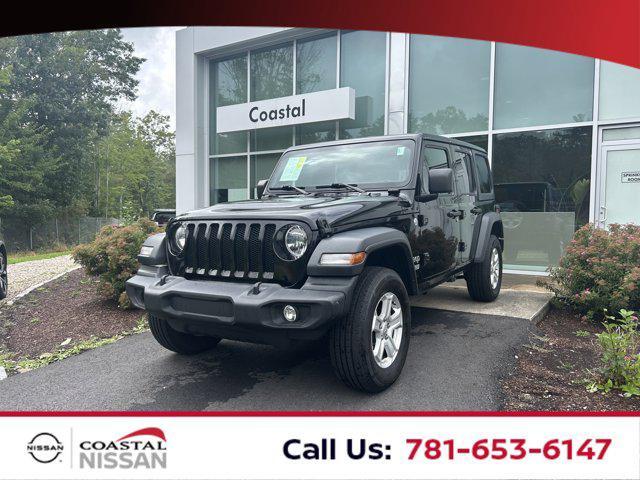 used 2020 Jeep Wrangler Unlimited car, priced at $25,764
