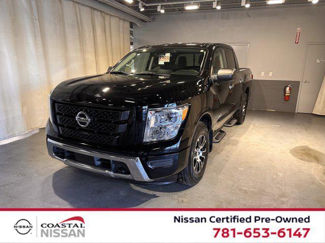 used 2021 Nissan Titan car, priced at $31,495