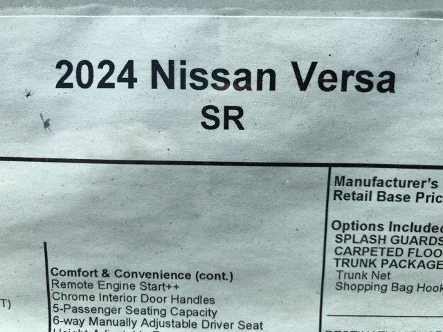 new 2024 Nissan Versa car, priced at $22,040