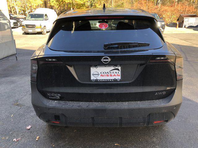 new 2025 Nissan Kicks car, priced at $26,345