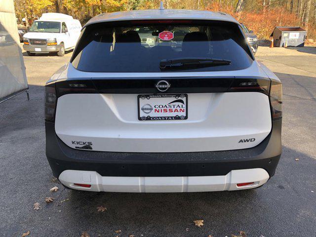 new 2025 Nissan Kicks car, priced at $28,101