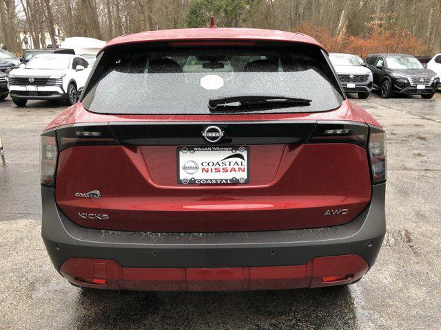 new 2025 Nissan Kicks car, priced at $26,757