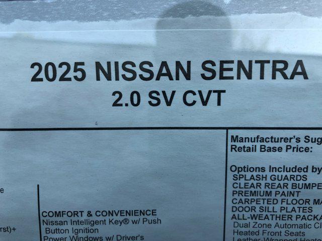 new 2025 Nissan Sentra car, priced at $24,211