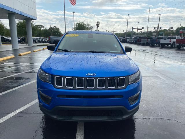 used 2021 Jeep Compass car, priced at $18,997