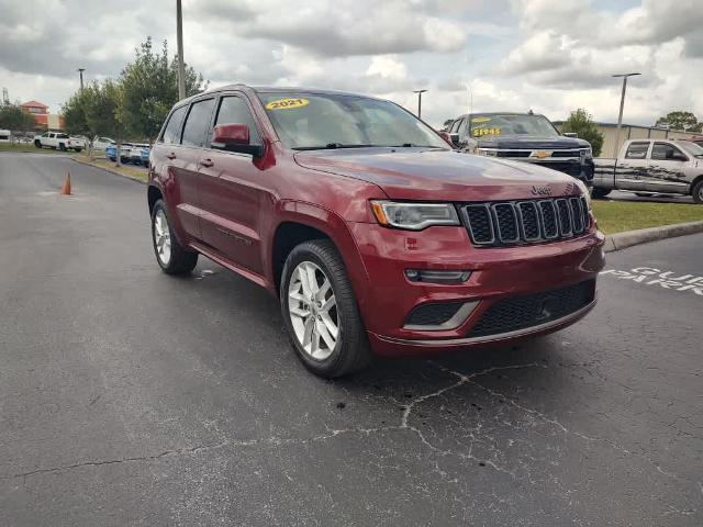 used 2021 Jeep Grand Cherokee car, priced at $33,897