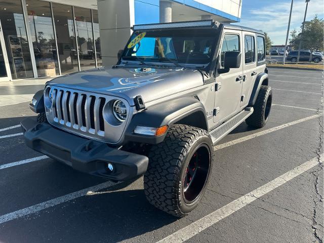 used 2020 Jeep Wrangler Unlimited car, priced at $32,498