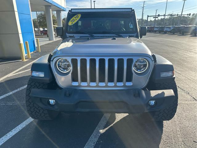 used 2020 Jeep Wrangler Unlimited car, priced at $32,498