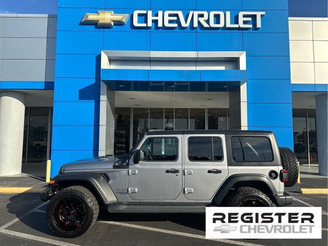 used 2020 Jeep Wrangler Unlimited car, priced at $32,498