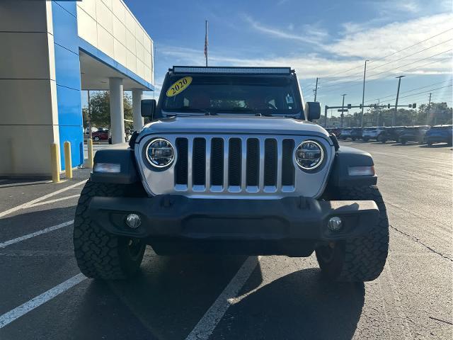 used 2020 Jeep Wrangler Unlimited car, priced at $32,498