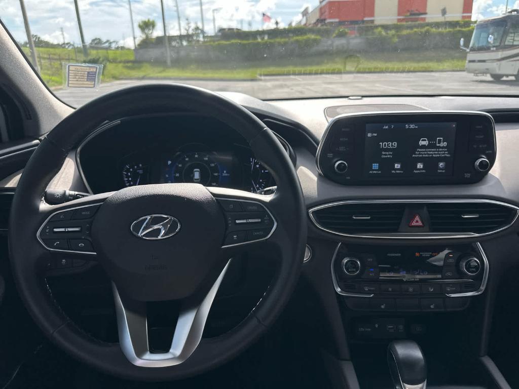 used 2020 Hyundai Santa Fe car, priced at $18,994
