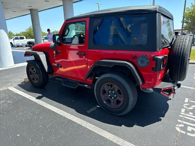 used 2021 Jeep Wrangler car, priced at $26,693