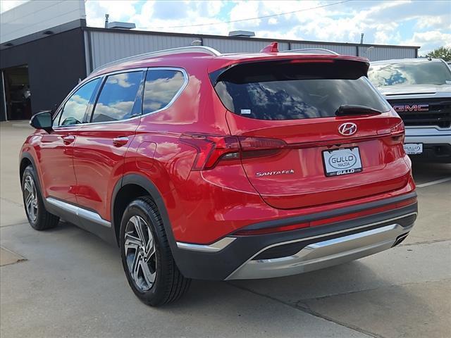 used 2021 Hyundai Santa Fe car, priced at $21,999