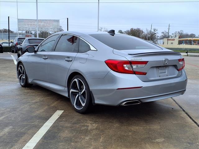 used 2021 Honda Accord car, priced at $19,097