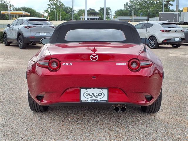 new 2025 Mazda MX-5 Miata car, priced at $35,991
