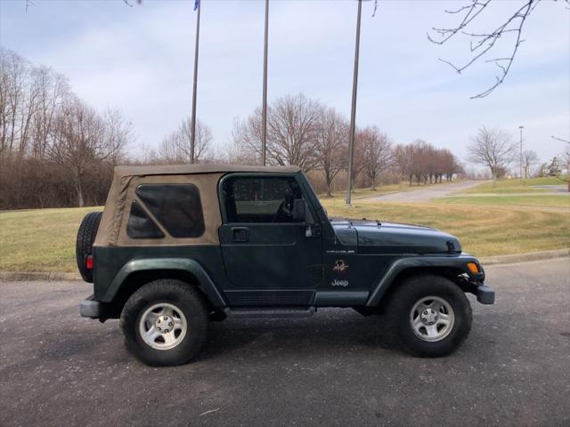 used 2002 Jeep Wrangler car, priced at $8,995