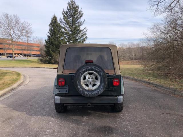 used 2002 Jeep Wrangler car, priced at $8,995