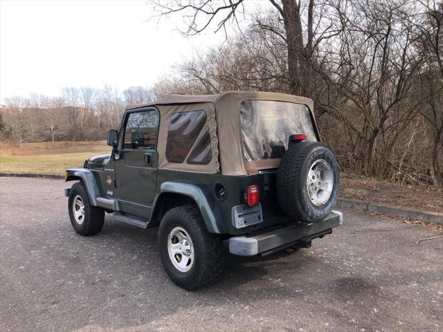 used 2002 Jeep Wrangler car, priced at $8,995