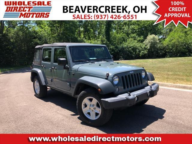 used 2015 Jeep Wrangler Unlimited car, priced at $17,995