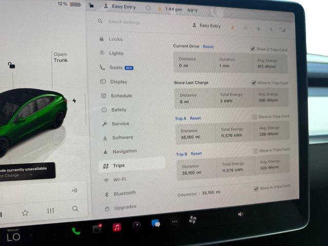 used 2023 Tesla Model 3 car, priced at $29,250