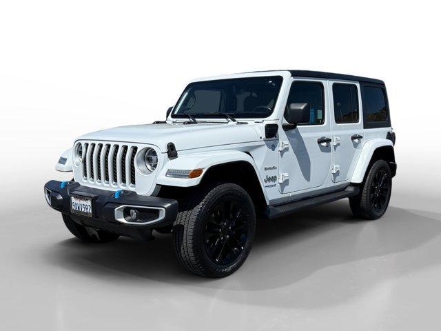 used 2022 Jeep Wrangler Unlimited 4xe car, priced at $34,450