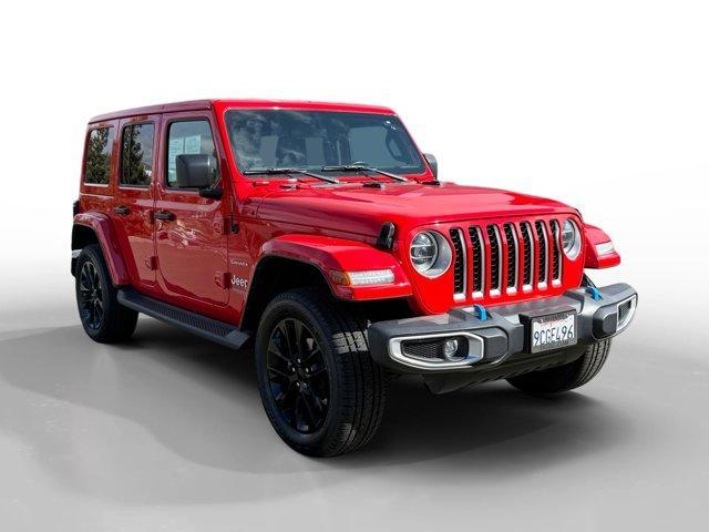 used 2022 Jeep Wrangler Unlimited 4xe car, priced at $31,450