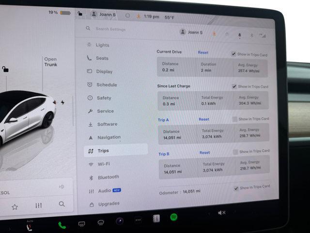 used 2023 Tesla Model 3 car, priced at $26,750